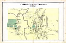 Lyndon Center & Lyndonville Town, Caledonia County 1875